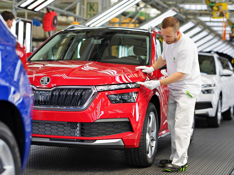Výrobní rekord pro Škoda Auto v českých výrobních závodech